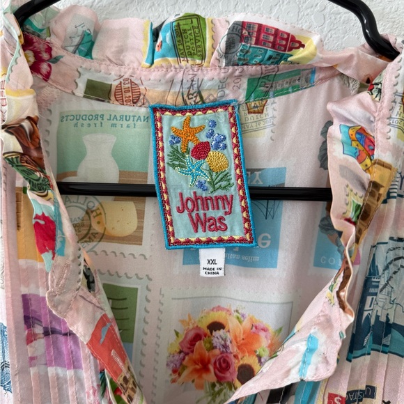 Johnny Was Multicolor SEKAI MARY DRESS - Picture 3 of 10